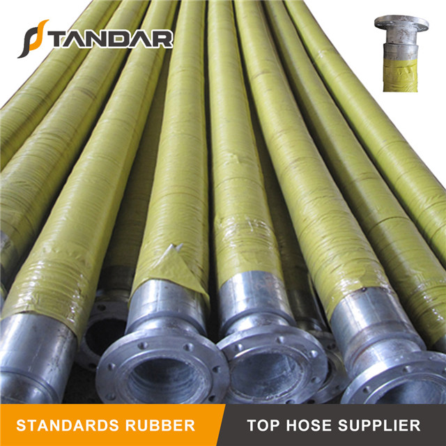High Pressure Industrial Oil Suction and Discharge Hose with Flange