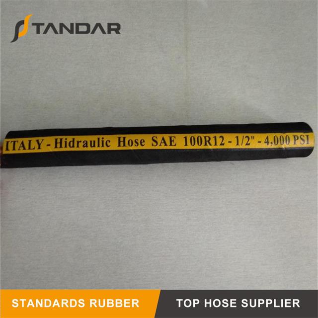 EN 856 R12 High Pressure Spiral Hydraulic Hose