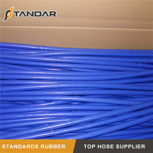 blue High Temperature Pressure Meter Straight Silicone Hose