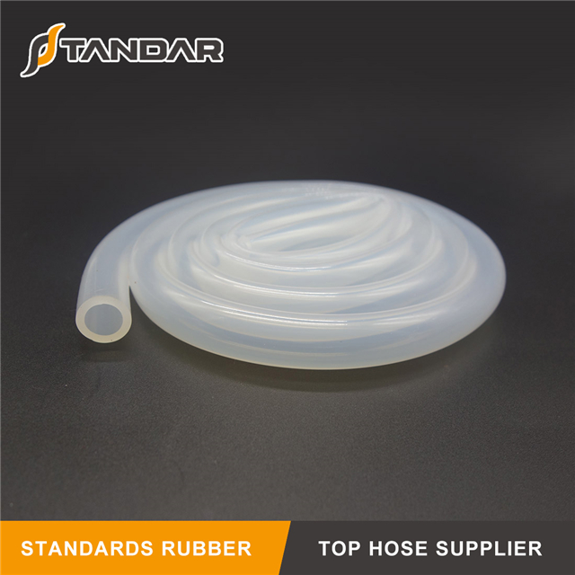 low temperature clear flexible thin wall Medical Grade Silicone Vacuum tubing