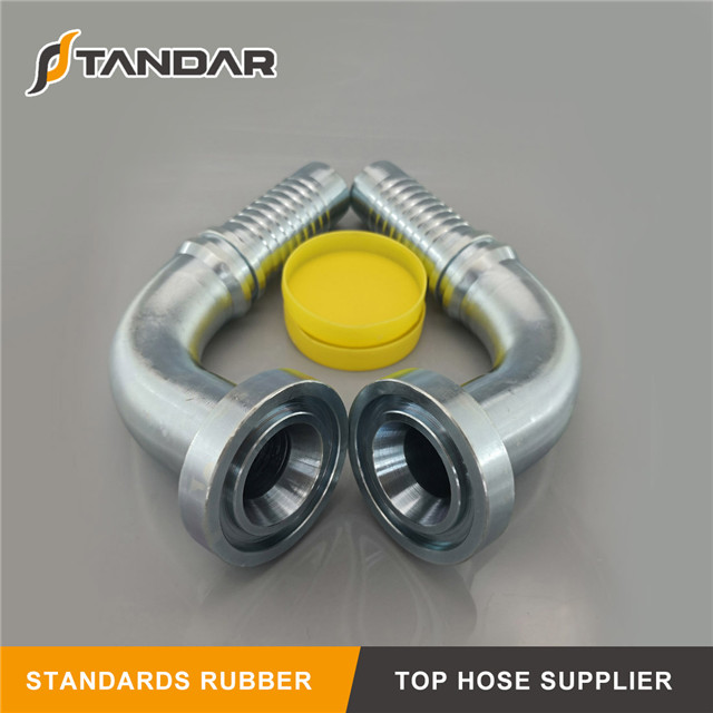 High Pressure Elbow Rotary reusable Hydraulic hose Fittings