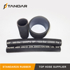 EN 856 4SH High Pressure Flexible Stainless Steel Wire Spiral Reinforeced Braided Rubber Hydraulic Hose