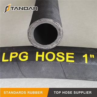 ISO 8789 High Pressure Flexible rubber propane Hydraulic LPG gas Hose