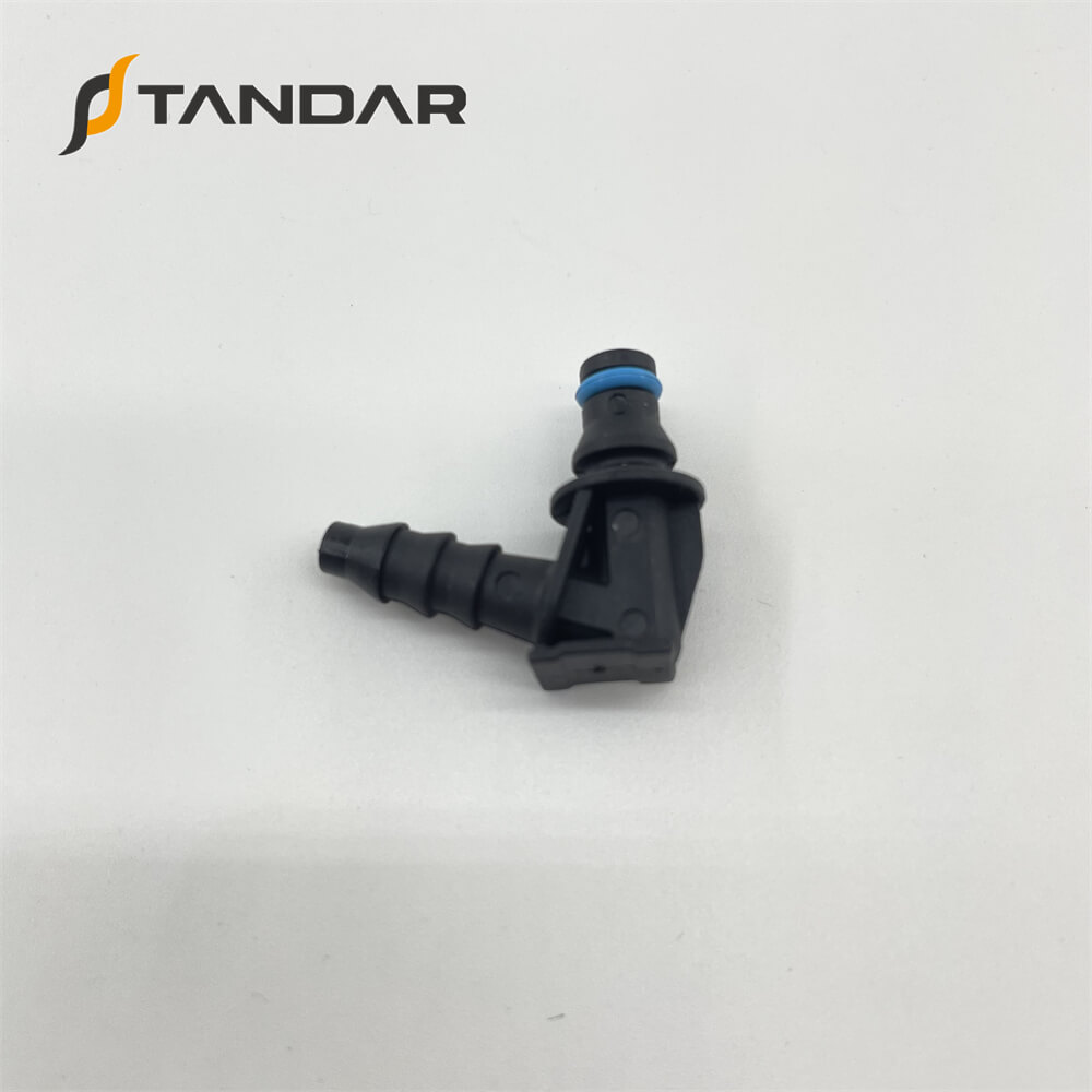 1 Way 90 Degree Leak Off Pipe Connector For Renault Master Injectors